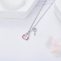 Lock and Key to My Heart Necklace 