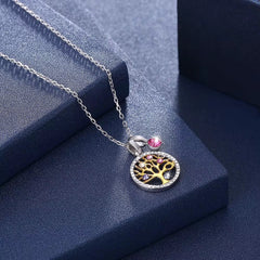Collar Árbol de Vida Cristal Swarovski 