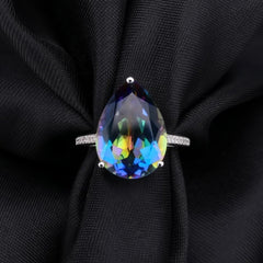 Iridescent Quartz Drop 