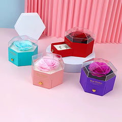 Caja con Rosa Luxury