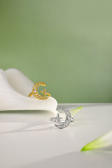 Adjustable Moon and Star Ring 
