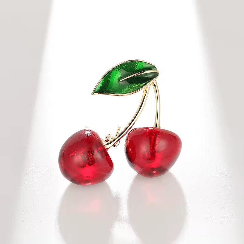 Broche de cereza