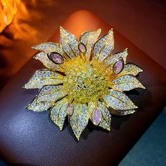 Broche de Girasol