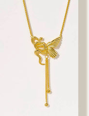 Collar Snake & Mariposa