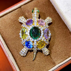 Broche de Tortuga de colores