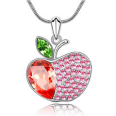 Red Apple Swarovski Crystals