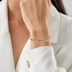 Tennis Sun and Sea with Natural Pearls 
