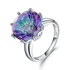 Aurora Quartz Iridescent Ring