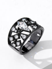 Anillo Gótico Negro