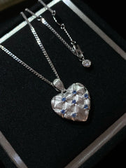 Collar de Corazón Acolchado