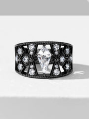 Anillo Gótico Negro