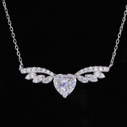 Wings with Transparent Heart