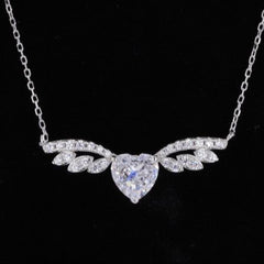 Wings with Transparent Heart