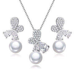 Set de Perlas de mariposas