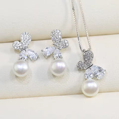 Set de Perlas de mariposas