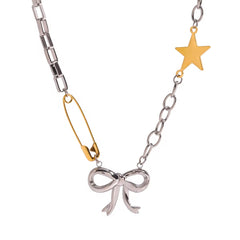 Collar de lazo y estrella