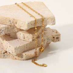 Collar de Sol con Piedras Naturales