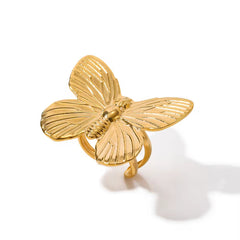 Anillo de mariposa ajustable