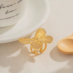 Anillo de mariposa ajustable