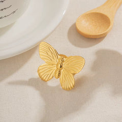 Anillo de mariposa ajustable