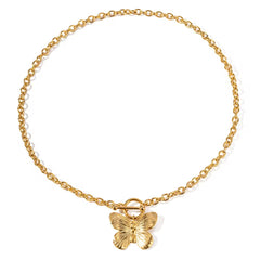 Collar de mariposa