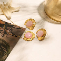 Set de caracol rosa
