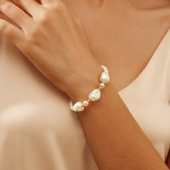 Pink Baroque Bracelet 