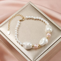 Pink Baroque Bracelet 