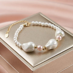 Pink Baroque Bracelet 