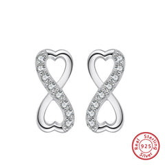 Infinity Stud Earrings 