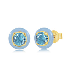 Candy studs azul
